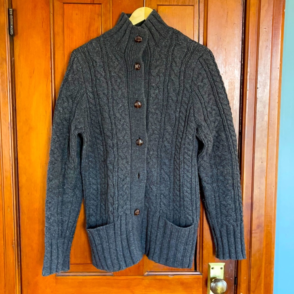 Duluth wool/cashmere cardigan